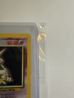 Pokemon Alakazam 1/102 Base Set Holo Rare English 1999 NEAR MINT 💎 - Image 3