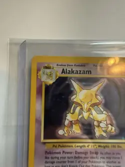 Pokemon Alakazam 1/102 Base Set Holo Rare English 1999 NEAR MINT 💎 - Image 4