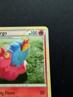 M/NM Pokemon Magcargo Holo Card 6/90 Undaunted (Cosmos Swirl) - Image 3