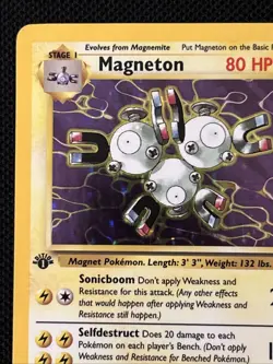 Pokemon Magneton 11/62 1st Edition Fossil Holo (Never Played) *Near Mint* - Image 3