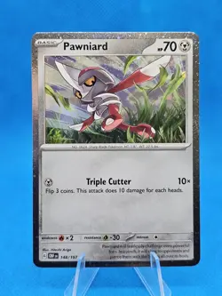 Kingambit SVP 130 + Bisharp + Pawniard Pokemon Shrouded Fable Promo Set Mint NM - Image 2