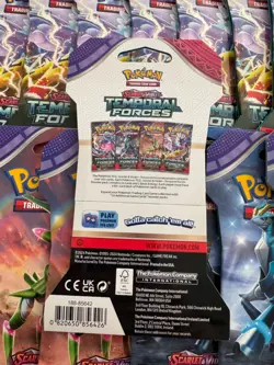 Lot 23x Temporal Forces Sleeved Booster Packs - New/Sealed - Pokemon TCG - Image 2