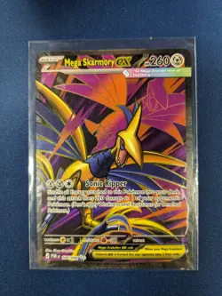 Mega Skarmory ex Ultra Rare Full Art 106/088-Pokemon Perfect Order ME03 NM - Image 1