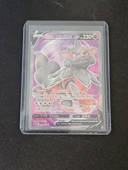 Pokemon Silver Tempest - HISUIAN ARCANINE V - FULL ART - 179/195 - NM - Image 1