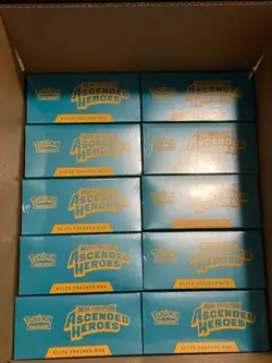 Pokemon Mega Evolution Ascended Heroes ETB Case SEALED ETBS (Opened case) - Image 1