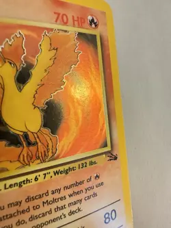 Moltres 12/62 Fossil 1ST EDITION Holofoil 1999 Pokemon TCG - Image 5