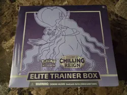 Pokemon Center Elite Trainer Box Chilling Reign Shadow Rider Calyrex NEW - Image 1