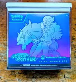 Pokemon Center Exclusive Journey Together Elite Trainer Box SEALED PC ETB W Case - Image 1