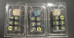 Pokemon Dice - 3 Separate Sets of 6 Dice In Each Pack - Image 1