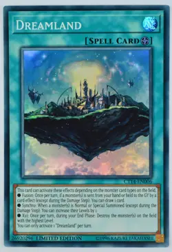 Yugioh Dreamland CT14-EN006 Super Rare Limited Edition - Image 1