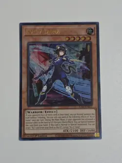 K9-17 Izuna Ultra Rare JUSH-EN031 Justice Hunters Yugioh 1st Edition - Image 1