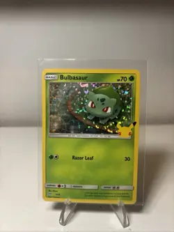 BULBASAUR McDonalds Pokemon 25th Anniversary Promo Holo Card [2021 1/25] - Image 1