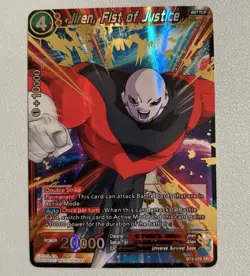 Jiren, Fist of Justice BT2-029 SR Gold Holo Foil Dragon Ball Super CCG Card DBS - Image 3