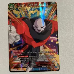 Jiren, Fist of Justice BT2-029 SR Gold Holo Foil Dragon Ball Super CCG Card DBS - Image 4