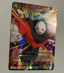 Jiren, Fist of Justice BT2-029 SR Gold Holo Foil Dragon Ball Super CCG Card DBS - Image 5