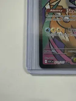 Pokemon TCG Mega Dragonite EX 271/217 Full Art Holo Card Ascended Heroes - Image 5
