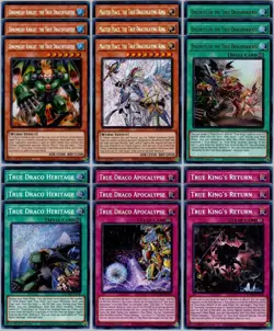 True Draco Deck Core - 18 Cards - BLMM - 1st Edition NM - Image 1