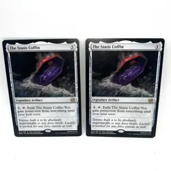 The Stasis Coffin 2x The Brothers' War MTG Magic The Gathering - Image 1