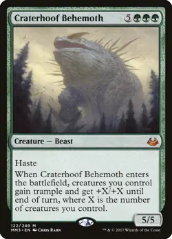 Craterhoof Behemoth - Modern Masters 2017 - Image 1