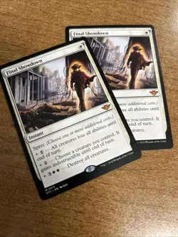 Final Showdown Outlaws of Thunder Junction Regular NM-M Unplayed - Image 1