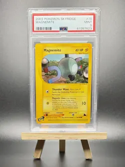 2003 POKEMON MAGNEMITE NON HOLO #76 E-SERIES SKYRIDGE PSA 9 WOTC VINTAGE - Image 1
