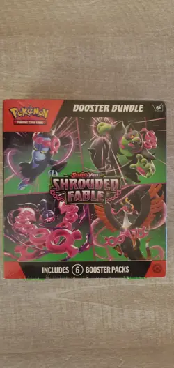 SEALED Pokemon TCG: Scarlet & Violet Shrouded Fable Booster Bundle 6 Packs New - Image 1