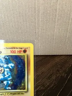 Pokemon Machamp Base Set Holo Rare 1st Edition 8/102 1999 100 HP English - Image 3
