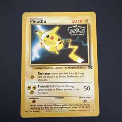Pokemon Pikachu TCG - Pokemon First Movie Black Star Promo #4 Rare Vintage Card - Image 1