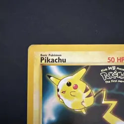 Pokemon Pikachu TCG - Pokemon First Movie Black Star Promo #4 Rare Vintage Card - Image 2