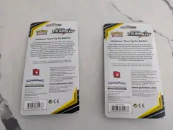 POKEMON SUN MOON TEAM UP BLISTER BOOSTER PACK NEW BOTH PIKACHU & MIMIKYU PROMO - Image 2