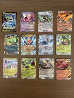 12 Pokemon Cards Mint Tcg Moltres Rayquaza Tyranitar Empoleon Rotom Scream Tail - Image 1