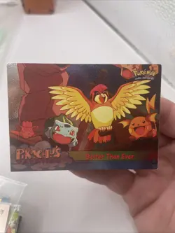 Better Than Ever #56 Holo Foil Pikachu's Vacation Black Logo 1999 Pokemon Topps - Image 1