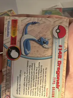 1999 Topps Pokemon Dragonair # 148 | Blue Label TV Animation Edition NM - Image 5