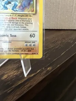 Pokemon Machamp 8/102 Deck Exclusives 1st Edition Holo Rare 100 HP English - Image 4