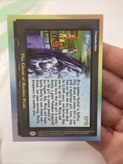 Topps Pokemon EP19 Ghost Of Maiden Peak 2000 Series 2 Rainbow Foil Blue LP - Image 4