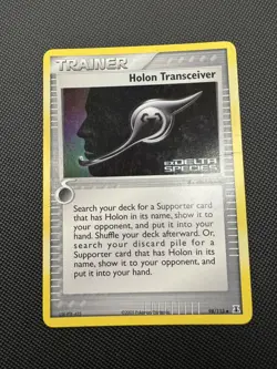 Pokemon Delta Species Holon Transceiver 98/113 Stamped Reverse Holo HP/DMG - Image 1