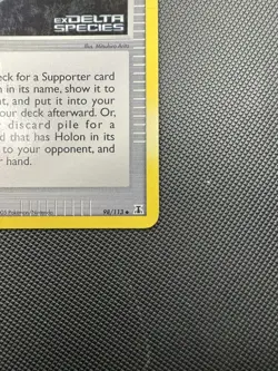 Pokemon Delta Species Holon Transceiver 98/113 Stamped Reverse Holo HP/DMG - Image 5