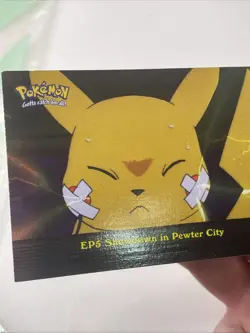 2000 Topps Pokemon TV #EP5 Showdown in Pewter City (B) Silver Foil - Image 2