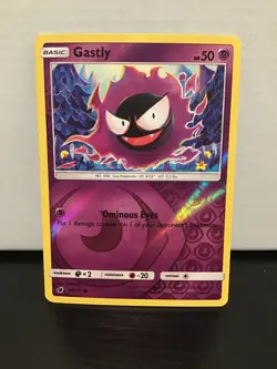 Gastly Reverse Holo 36/111 Pokemon Crimson Invasion Common - Image 1