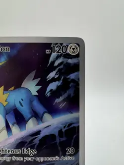 Cobalion 144/086 Illustration Rare IR - Pokemon TCG Sv: Black Bolt - NM - Image 3