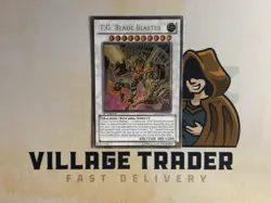 EXVC-EN042 T.G. Blade Blaster Ultimate Rare 1st Edition YuGiOh! LP EURO - Image 1