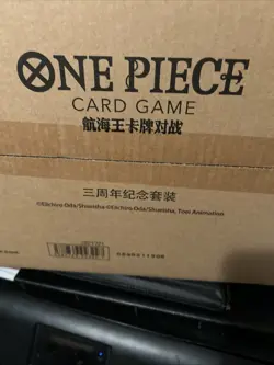 One Piece Card Game Chinese 3rd Anniversary Gift Box Sealed Bonney Set - Image 4