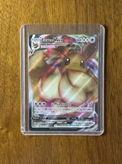 Pokemon Eevee VMAX Black Star Promo Card SWSH087 Pokemon TCG Shining Fates - Image 1