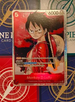 One Piece Monkey.D.Luffy Foil Card ST01-012 - "Starter Deck 1 Straw Hat Crew" - Image 1