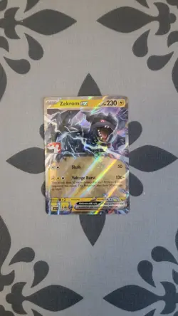 Zekrom Ex Pokemon Prize Pack Series 8 Promo Pokemon Card NM/LP - Image 1
