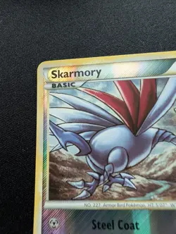 M/NM Pokemon Skarmory Reverse Holo Card 21/90 Undaunted - Image 2