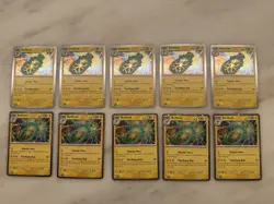 POKEMON BELLIBOLT SVP 094 PROMO BLACK STAR COSMOS HOLOFOIL CARD 10 Card Lot - Image 1