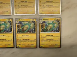 POKEMON BELLIBOLT SVP 094 PROMO BLACK STAR COSMOS HOLOFOIL CARD 10 Card Lot - Image 2