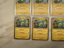 POKEMON BELLIBOLT SVP 094 PROMO BLACK STAR COSMOS HOLOFOIL CARD 10 Card Lot - Image 4