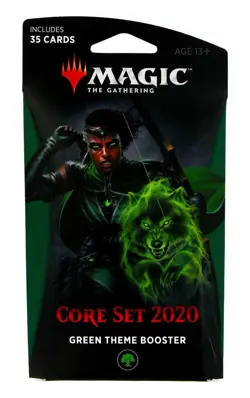 Magic: The Gathering Core Set 2020 Theme Booster Green Theme Booster (EN) - Image 1